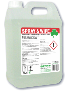 Spray & Wipe - Fragranced Bactericidal Cleaner (5L)