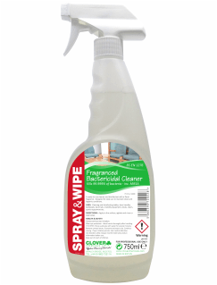Spray & Wipe - Fragranced Bactericidal Cleaner (750ml)