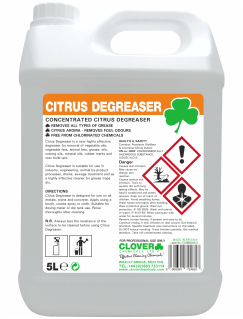 Citrus Degreaser - Concentrated Citrus Degreaser - 5L
